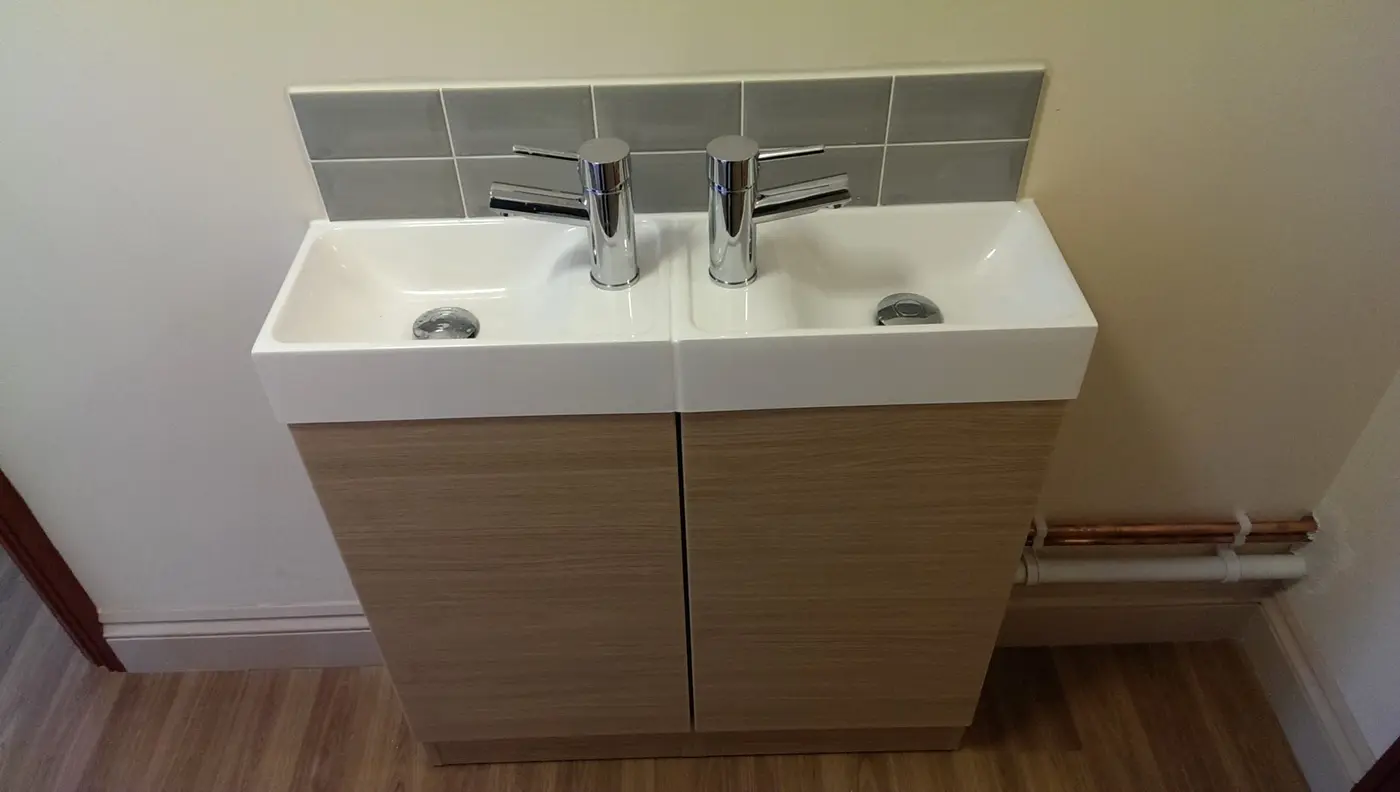 Heating system pipework